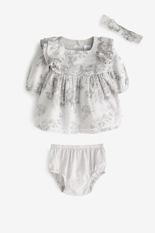 Gap baby white dress clearance