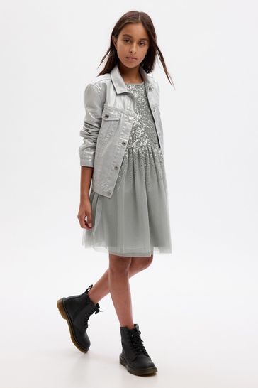 Gap girls sale sequin dress