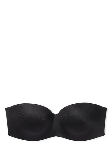 Victoria's Secret PINK Pure Black Lightly Lined Strapless Multiway Bra