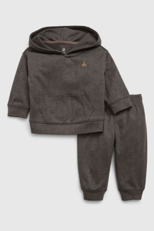 Buy Gap Brannan Bear Knit Hoodie Jogger Set Newborn 24mths