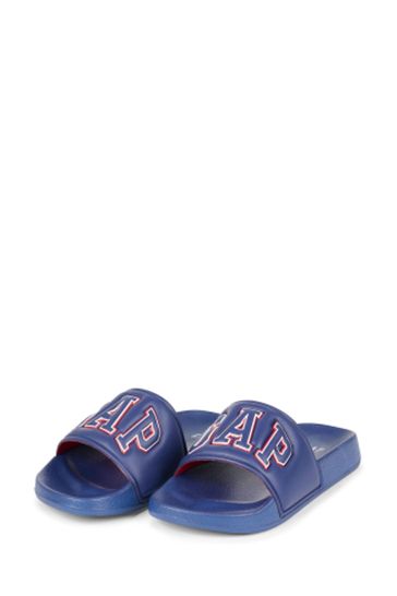 Kids shop navy sliders