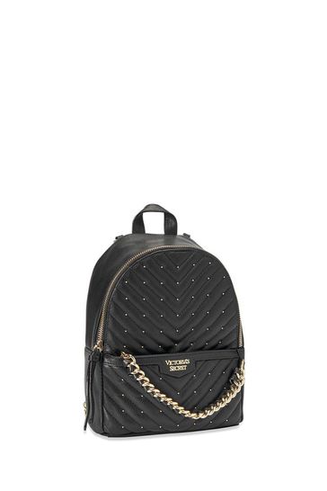 Buy Victoria s Secret Studded V Quilt Small City Backpack from the