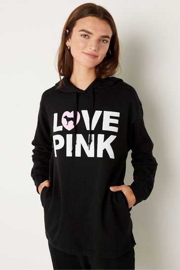 Victoria s Secret PINK Logo Long Sleeve Hoodie Victoria s Secret