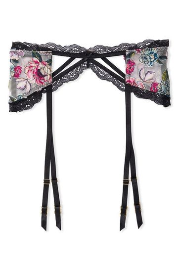 Pink clearance suspenders belt
