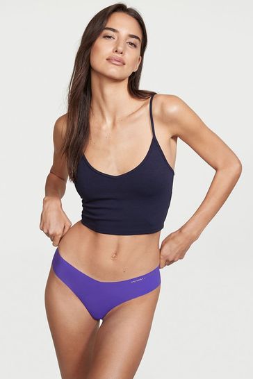 Victoria's Secret Purple Shock Smooth No Show Thong Knickers