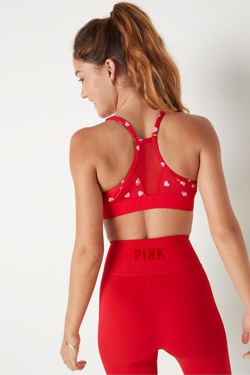 Victoria secret top red sports bra
