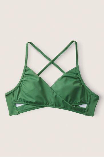 Wrap bikini shop top victoria's secret