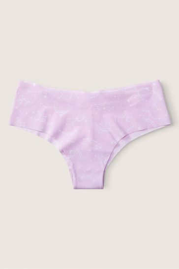 Victoria's Secret PINK Misty Lilac Constellation Purple Cheeky Smooth No Show Knickers