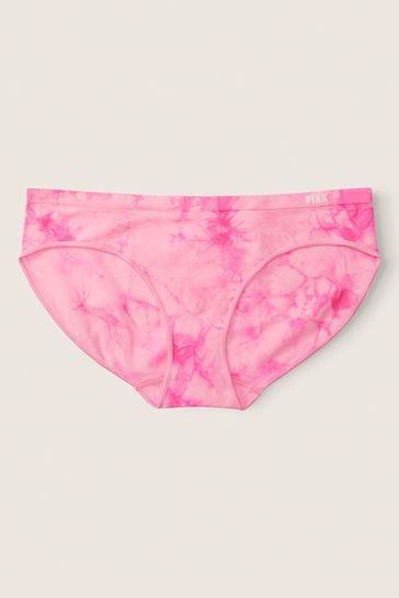 Victoria's Secret PINK Light Sky Tie Dye Seamless Bikini Knickers