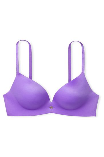 Victoria's Secret Pastel Lavender Purple Smooth Non Wired Push Up Bra