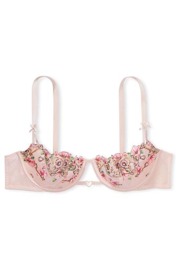 Buy Victoria's Secret Wicked Rose Pink Lace Unlined Balcony Bra from Next  Netherlands