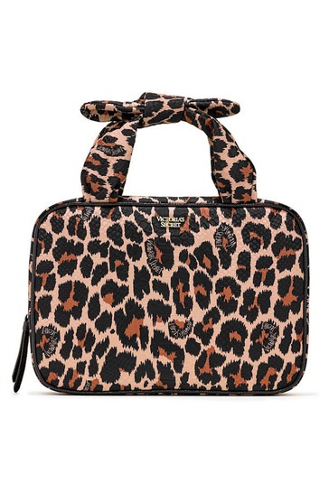 Victoria s Secret Signature Stripe Jetset Cosmetic Bag