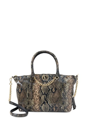 Victoria s Secret Natural Python Satchel