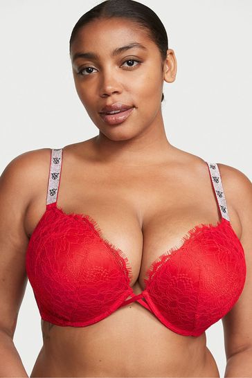 Buy Victoria's Secret Shine Strap Add 2 Cups Push Up Bombshell Bra from the  Victoria's Secret UK online shop