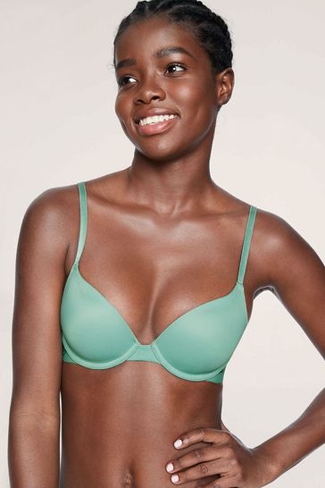 Victoria's Secret PINK Seasalt Green Smooth Lightly Lined T-Shirt Bra