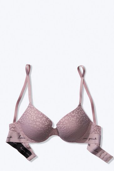 Buy Victoria's Secret PINK Soft Sage Florals Wear Everywhere Lace Push-Up  Bra from Next Ireland