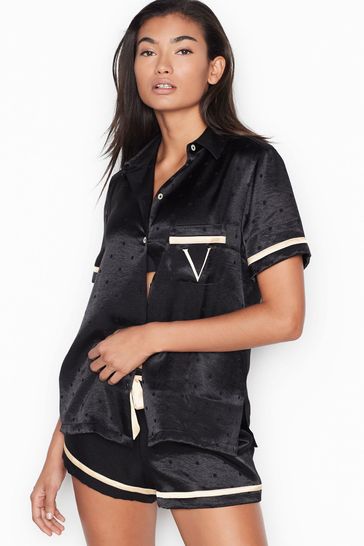 Victoria secret black sales shorts