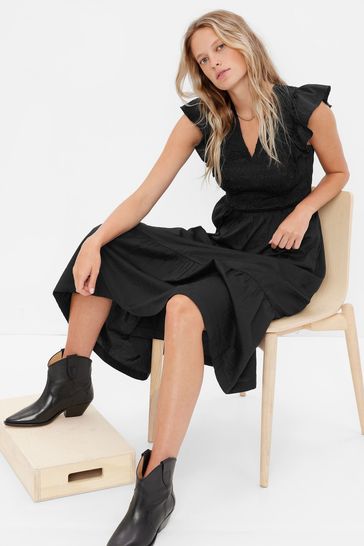Gap flutter sleeve dress shop