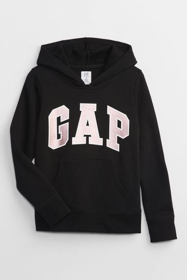 Gap Black Logo Hoodie