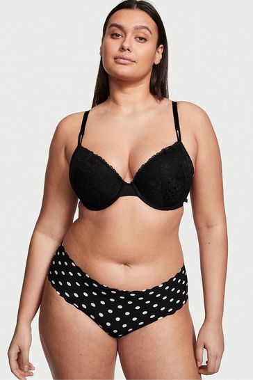 Victoria's Secret Black No Show Hipster Knickers