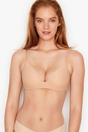 Victoria's Secret Champagne Nude Smooth Lightly Lined Non Wired T-Shirt Bra