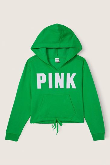 Victoria secret pink green hoodie new arrivals