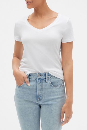 Gap white t store shirt ladies