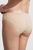 Victoria's Secret PINK Marzipan Nude Hipster Cotton Logo Knickers