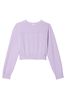 Victoria's Secret PINK Pastel Lilac Purple Fleece Sweatshirt