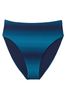 Victoria's Secret Blue Ombre High Waisted Swim Bikini Bottom