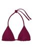 Victoria's Secret Pink Rouge Fishnet Triangle Swim Bikini Top