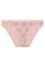 Victoria's Secret Pink Floral Outline Bikini Knickers