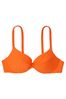 Victoria's Secret Sunset Orange Fishnet Push Up Swim Bikini Top