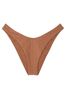 Victoria's Secret Caramel Brown Fishnet Brazilian Swim Bikini Bottom