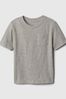 Grey Pocket Crew Neck Short Sleeve T-Shirt (Newborn-5yrs)