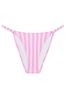 Victoria's Secret PINK Pink Stripe Cheeky Swim Bikini Bottom