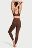 Victoria's Secret Ganache Brown 7/8 Length VS Essential Pocket Legging