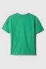 Green Brannan Bear Embroidered Baby Henley T-Shirt