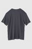 Grey Fleetwood Mac Cotton Graphic Short Sleeve T-Shirt