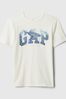White Shark Graphic Crew Neck Short Sleeve T-Shirt (4-13yrs)