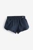 Navy Stripe Pull On Ruffle Shorts (3mths-5yrs)