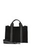Victoria's Secret PINK Pure Black Canvas Mini Tote Bag