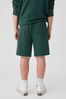 Green Logo Graphic Pull On Shorts (4-13yrs)