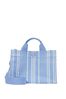 Victoria's Secret PINK Harbor Blue Canvas Mini Tote Bag