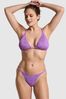 Victoria's Secret PINK Glazed Violet Purple Triangle Swim Bikini Top
