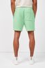 Green French Terry Shorts