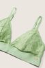 Victoria's Secret PINK Soft Jade Lace Unlined Triangle Bralette