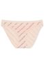 Victoria's Secret Purest Pink Diagonal Logo Bikini Knickers