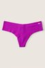 Victoria's Secret PINK Couture Fuchsia Purple Thong Smooth No Show Knickers