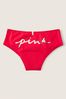Victoria's Secret PINK Red Pepper with Graphic Hipster Period Pant Knickers
